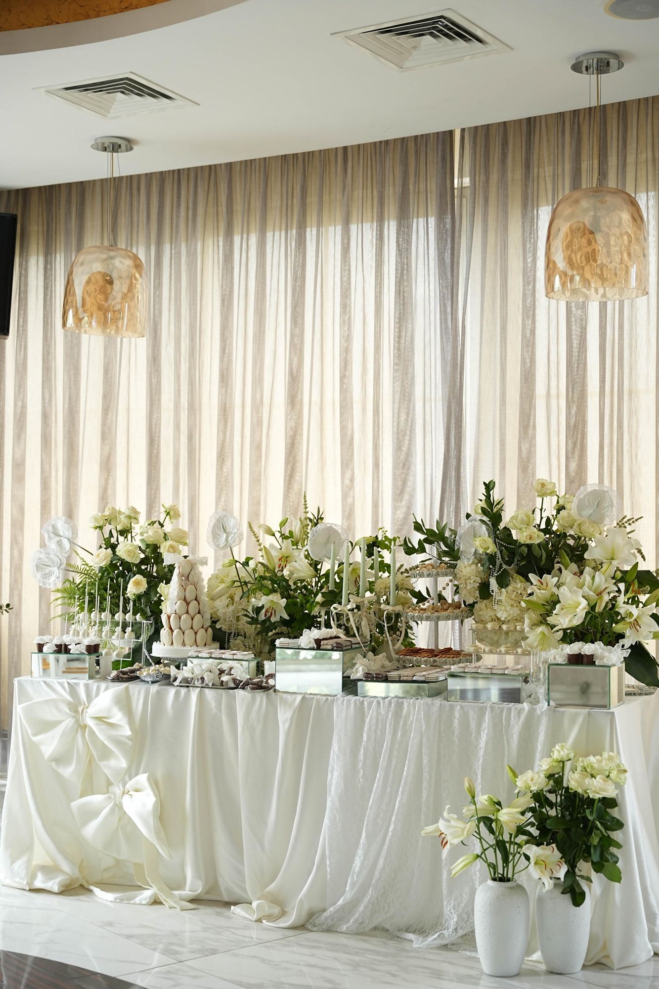 Engagement dessert table at Monte Cassino