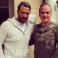 A celebrity guest at Monte Cassino